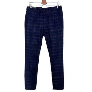 Bee Inspired B33 plaid checkered‎ men's pants size  34S